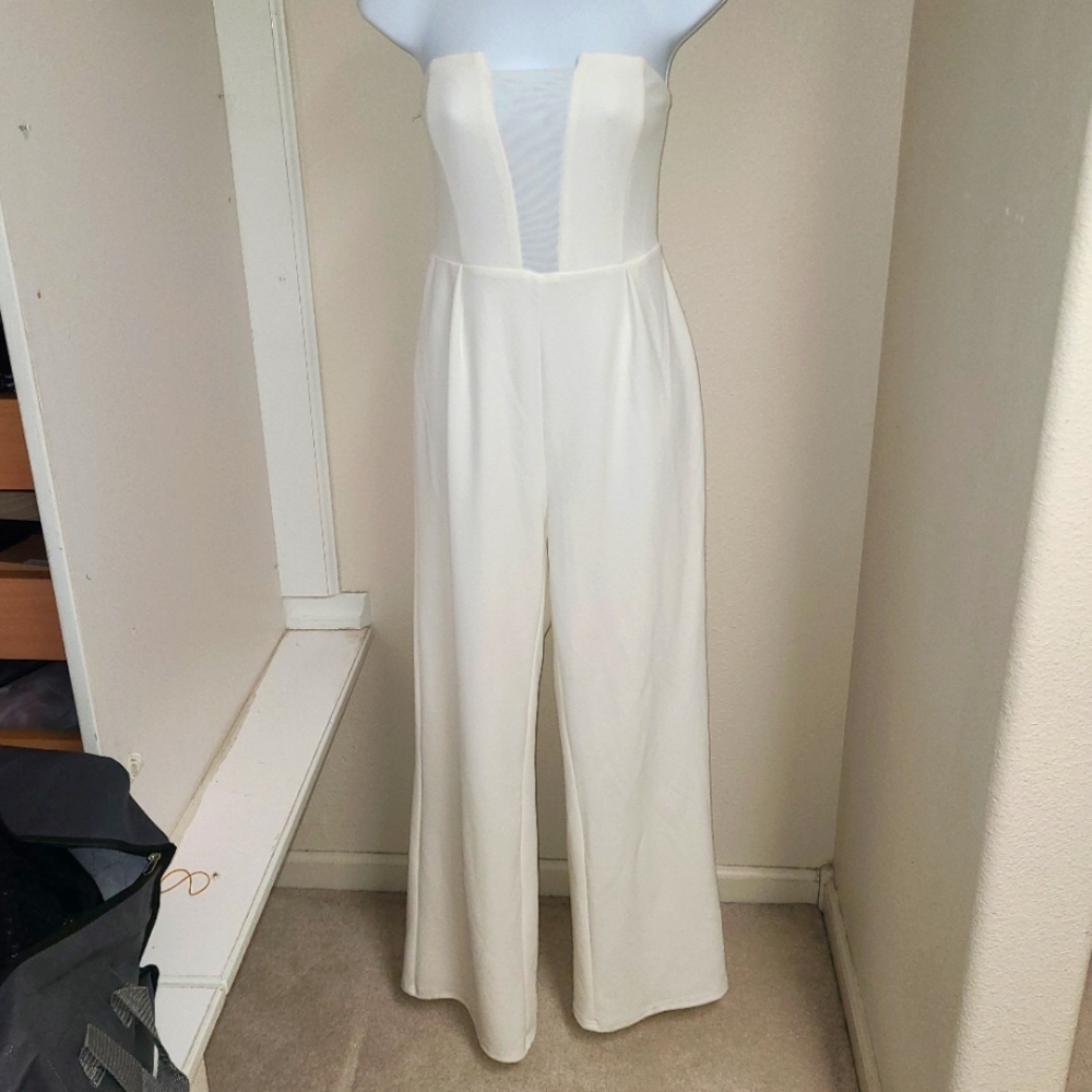 Elegant White Jumpsuit